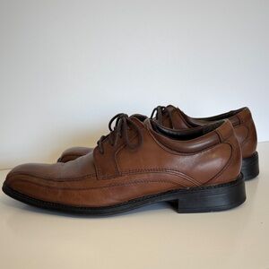 Dockers Men's Brown Leather Dress Oxford Shoes